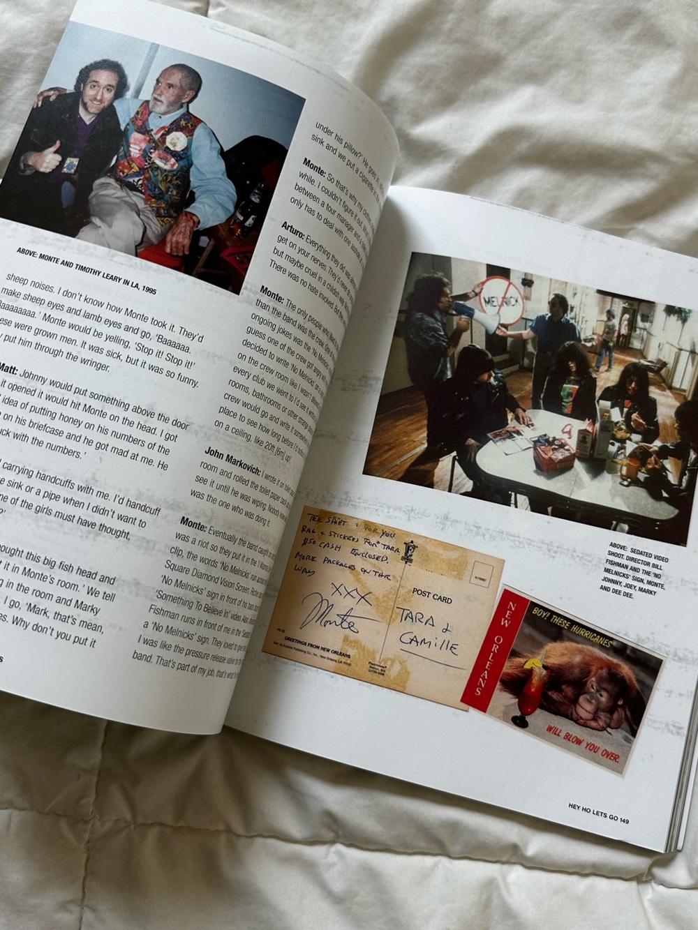 ON THE ROAD WITH -THE RAMONES COFFEE TABLE BOOK ~ Updated Edition! - Picture 6 of 9